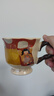SUCCOHOMEWARE可爱奶油风高脚咖啡杯公司办公室复古喝水杯子下午茶杯陶瓷马克杯 蘑菇屋-马克杯 400ml 实拍图