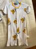 迪迪熊日记婴儿衣服夏季薄款短袖连体衣0-3个月新生儿衣服男女宝宝夏装纯棉6 薄款短袖小老虎 80CM适合体重19-23斤内 实拍图
