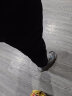 NASA MARVEL官方联名休闲男裤夏秋新款运动休闲舒适亲肤潮流学生不起球宽松 黑色束口 2XL（140斤-155斤） 实拍图