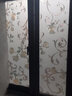 安贝易窗户纸静电磨砂玻璃贴膜玻璃窗防窥膜移门卧室宿舍卫生间防晒加厚 3倍复合特厚蔓茶花【欧盟标准 更环保】防窥视 60厘米宽每米价格 实拍图