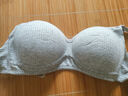 杭赫 内衣女小胸聚拢少女学生韩版纯欲无钢圈文胸罩女薄款收副乳 深灰  70A 32/70码【AB通杯】 实拍图