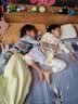 小狗比格 儿童秋衣秋裤男纯棉婴儿睡衣女宝宝内衣套装秋冬装衣服 1610靴子猫 110 cm建议3-4岁/无肩扣 实拍图