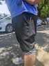 GENIOLAMODE短裤男冰丝薄款潮流宽松运动休闲五分裤百搭舒适系带男裤 实拍图