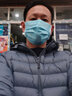京东京造【air+零压羽绒】轻薄羽绒服男外套冬连帽白鸭绒 薄雾蓝S 实拍图