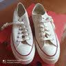 匡威（Converse）帆布鞋男鞋女鞋夏季新款1970S经典米色低帮情侣款板鞋运动鞋 162062C 38 实拍图