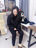 Let's slim丝袜韩国压力袜美腿塑形加厚防勾丝春秋款压力连裤袜打底袜女黑色 500M黑色9分(0~15度) 1双 均码 实拍图