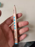 弥鹿（MiDeer） 磁性橡皮擦小学生铅笔专用笔帽不留痕聚屑擦得超干净幼儿园橡皮砖儿童文具学习用品 6B粗三角铅笔6支（2岁以上） 实拍图
