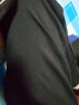 特步运动裤男长裤春季跑步健身裤透气宽松束脚裤男针织卫裤休闲裤子男 黑色-加绒 L/175 实拍图