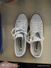 回力男鞋旗舰帆布鞋男舒适百搭透气低帮情侣鞋板鞋男女休闲鞋单鞋子男 白色HL391T 41 实拍图