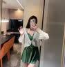QBILY 游泳衣女【两件套】连体裙保守遮肚泡温泉ins长袖外套可拆卸胸垫 绿-连体泳衣两件套【90-125斤】 实拍图