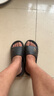 惠夫人拖鞋男外穿夏季大码室内居家防滑耐磨休闲时尚凉拖运动户外凉拖鞋 全新升级版 黑金 44-45 【适合43-44码穿】 实拍图