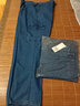 众安凯达夏季牛仔工装裤透气吸汗工作长裤子工厂车间工地工人干活劳保长裤 夏3口袋牛仔裤 XL (175) 实拍图