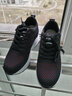 莱沙琼思 女鞋内增高春秋韩版板鞋学生运动增高鞋网面透气休闲旅游鞋子 1029春秋迷网黑红 37 实拍图