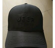 JEEP吉普帽子男春夏季新品刺绣棒球帽太阳帽男女韩版潮休闲百搭户外旅游防晒遮阳网帽速干透气鸭舌帽 黑色黑字 可调节 实拍图