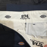Dickies874经典款工装裤男女同款直筒休闲长裤复古回潮易穿搭裤子 深海军蓝 36 实拍图