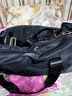 铂呐苓健身包手提旅行包斜挎包手拿包干湿分离男女背包运动大容量行李包 瑜伽包 黑 实拍图