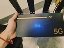 椰贝【30天免费试用】海思芯片2025款5G随身WiFi6路由器5gcpe免插卡双网无线流量家用千兆双频免拉宽带 【免拉宽带】真5G网无线路由器+外置4天线 实拍图
