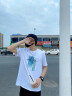 HLA海澜之家短袖T恤男夏新疆棉微弹圆领数码印花t恤男 晒单实拍图