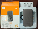 西部数据（WD）4TB NVMe 移动固态硬盘（PSSD）My Passport随行SSD type-c接口 1050MB/s 手机直连笔记本两用外接 实拍图