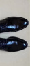 VOLO犀牛男鞋商务正装西装皮鞋男士舒适透气软底德比皮鞋 黑色 39  晒单实拍图