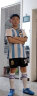 嫒嘻悠 足球服儿童套装表演训练球衣短袖男童号码阿根廷套装球服 梅西10号白蓝 儿童30码（160） 晒单实拍图