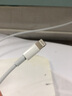 朗客【2条装】苹果数据线1米快充充电线适用iPhone14/13/12/11Pro Max/手机充电器线平板iPad Air白色 实拍图