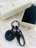 高档汽车钥匙扣男女士腰挂十二生肖平安扣钥匙圈挂件创意生日礼物 天然黑曜石【生肖虎】 实拍图