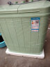 奥克斯（AUX）洗+脱5.0公斤家用小型宿舍单身迷你双桶缸半自动洗脱一体洗衣机HB30P56-98 嫩绿色 实拍图