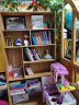 木以成居书架落地置物架简易书柜组合客厅书房简约储物收纳柜六层原木色 实拍图