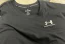 安德玛（Under Armour）【球星同款】夏季Logo 男高克重宽松运动休闲短袖T恤1373997 实拍图