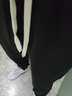 杉努（SHANNU）裤子男士春夏季薄款休闲宽松运动束脚青年学生工装直筒卫长裤 02黑色常规（松紧） S 实拍图