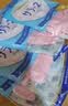 SP SAUCE 日本进口家务清洁手套洗衣手套 加绒加厚加长厨房洗碗耐用薄手套 D粉色中号（长35厘米植绒） 实拍图