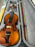 克莉丝蒂娜（Christina）小提琴专业考级演奏儿童初学者手工成人学生小提琴送琴盒琴弦肩托 V04新款哑光 3/4身高140cm以上 实拍图
