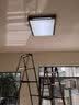 古韵唐风 全光谱新中式led客厅吸顶灯实木套餐卧室餐厅现代简约灯具套餐 红木色100*70*8【cm】限时钜惠价 三色变光 实拍图