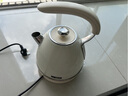 一特（EnTech）2000W速热烧水壶 家用恒温智能语音电热水壶 保温加厚304不锈钢电茶壶自动断电 大容量 1.6L ET804奶白色-声控款 实拍图