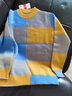北极绒男童毛衣2025新款儿童毛衣秋冬假两件春装洋气针织衫中大童衣服 黄色(圆领常规款) 170 （建议身高160cm左右） 实拍图