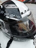 LS2双镜片揭面盔电动摩托车头盔男女高清耐磨赛车四季通用 FF370 特白-灰白风彩 XL（建议57-58头围） 实拍图