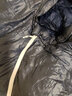 黑冰（BLACKICE）新款【G系列木乃伊式鹅绒羽绒睡袋】露营保暖抗寒成人羽绒睡袋 藏蓝 G1600 M码(新标准) 实拍图