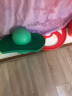 开心玛特 幼儿园感统训练器材平衡跳跳球弹力儿童蹦蹦球健身球弹跳球玩具 平衡踏板绿色（送气筒） 实拍图