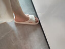 百慕倾臣 拖鞋女外穿夏简约卡通室内舒适软底浴室防滑厚底 情侣凉拖鞋男 白色-爱心暴击 36-37 正码 实拍图