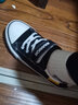 回力童鞋男童帆布鞋2025秋季新款女童平底板鞋儿童百搭休闲运动布鞋子 黑黑色 -W0484 35 推荐脚长20.5内长21.5 实拍图