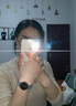 丹尼尔惠灵顿（DanielWellington）dw手表女 简约时尚欧美腕表石英女士手表 生日礼物送女友 28mm女表-黑盘典雅银钢带/DW218 实拍图