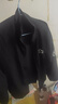 啄木鸟（TUCANO）外套男秋冬季商务休闲夹克男士冲锋宽松衣服男装 黑色加绒 XL 实拍图