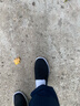 红青百年老北京布鞋男千层底传统布鞋黑色透气软底一脚蹬爸爸鞋轻便工作鞋 千层底布底 40 (建议买大1码） 实拍图