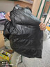 卡度顿棉衣男港风PU棉服男面包服立领宽松帅气男士冬季外套皮夹克男棉衣 黑色 3XL （151-170斤） 实拍图