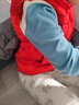 鸭鸭（YAYA）儿童羽绒马甲男女童背心秋冬季中大童装轻薄青少年学生外套WJ 红色 150 实拍图