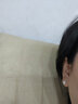 颜如饰999银山茶花耳钉女小众高级感耳环2025新款耳饰送生日礼物 E3136山茶花耳钉999银 实拍图
