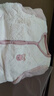 戴维贝拉（DAVE＆BELLA）婴儿睡衣新生儿连体衣男宝爬服女宝衣服0-3个月秋冬新款外出服 灰粉色【DB4237051】 66cm （建议身高59-66cm） 实拍图