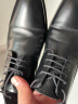 REGAL丽格商务正装鞋三接头皮鞋缝制鞋婚鞋德比鞋男士皮鞋男T62B BJP(黑色/日本进口牛皮革) 40 实拍图