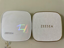 ZEESEA 滋色埃及蜜粉饼定妆膏姿色定妆散粉控油遮瑕修容补妆干粉不脱妆 【超轻薄】安德森猫-瓷白色 实拍图